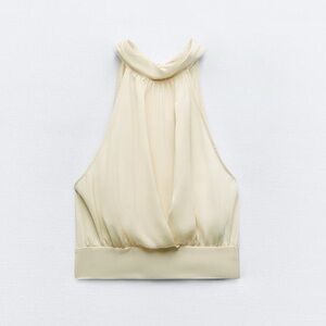 Zara halter top, xs